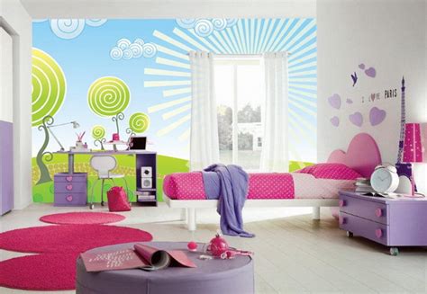 18 Colorful Wall Murals For Childrens Room