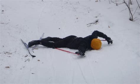 Heres How To Do It Getting Up After A Fall When Xc Skiing