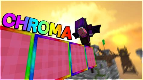 The Best Chroma Block Overlay Hypixel Bedwars Youtube