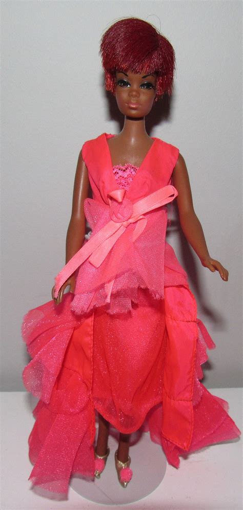 Vintage Tnt Julia Barbie 1127 Circa 1969 In Pink Fantasy Etsy