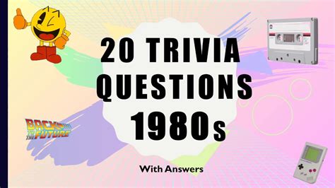 Most Common 80s Trivia Questions Reverasite
