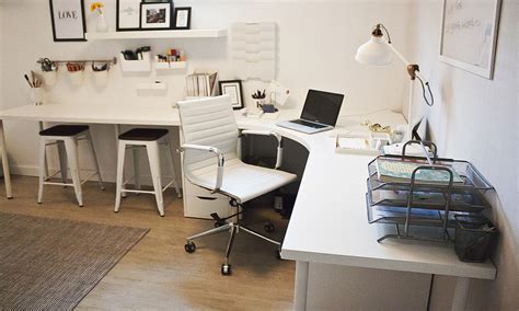 How To Use A Corner For A Small Ikea Home Office