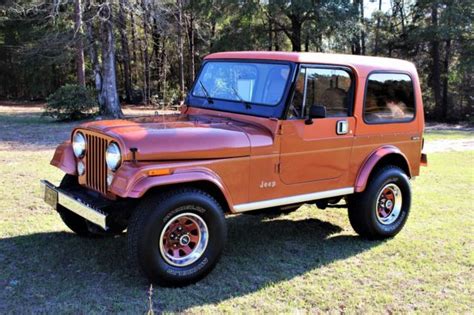 1982 Jeep Cj7 Limited For Sale Photos Technical Specifications