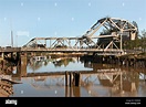 Aberdeen washington wishkah river bridge fotografías e imágenes de alta ...