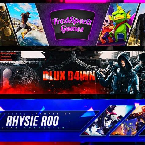 Techyvishal15 I Will Create Awesome Gaming Youtube Banner Or Channel