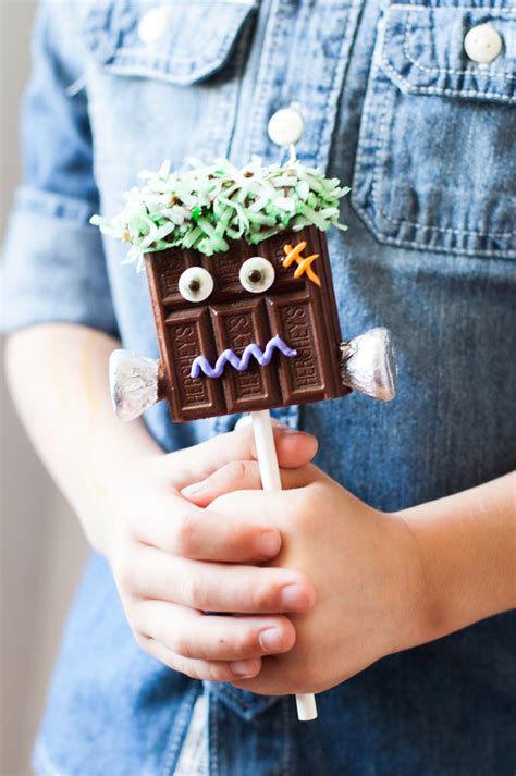 Chocolate Monster Pops Handmade Charlotte