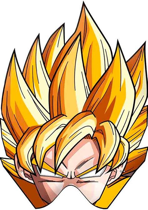 Y seremos para siempre dragon ball z. 60 Mascaras Antifaces Dragon Ball Z Goku Super Sayayin - $ 549.00 en Mercado Libre