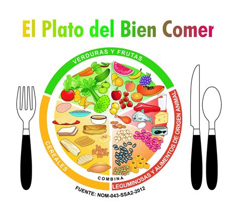 Lista 92 Foto Triptico Del Plato Del Buen Comer Para Imprimir Alta