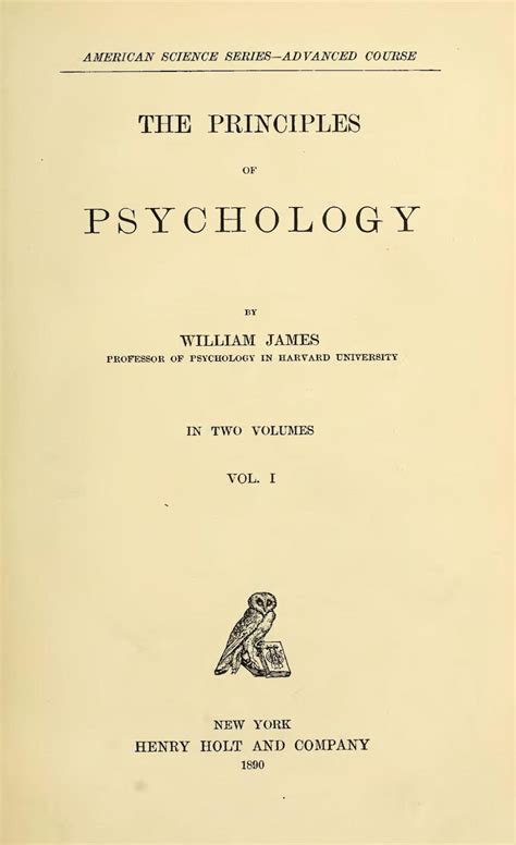 Time Out With William James And The Principles Of Psychology Society