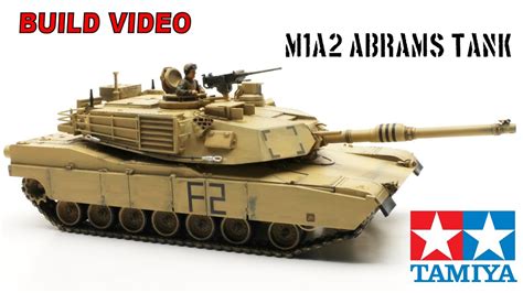 Full Build Video M1A2 Abrams Tank 1 48 By Tamiya YouTube