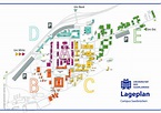 Lageplan des Saarbrücker Campus | Universität des Saarlandes