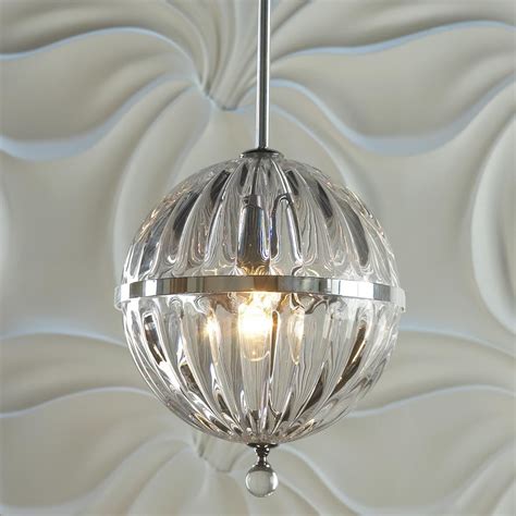 Shades Of Light Fluted Glass Globe Pendant Product Sku Pec Cl