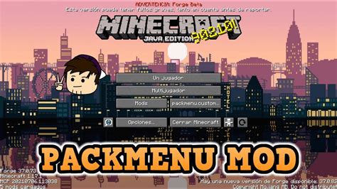 Mod 1171 ⛺ Packmenu Edita El Menu Principal De Minecraft ⛺ Youtube