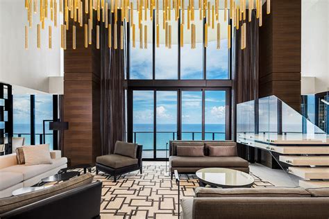 Triplex Penthouse Atop New 46 Story Oceanfront Tower In Florida