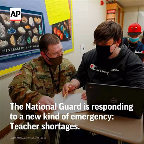 National Guard Deploys For New Emergency Teacher Shortages