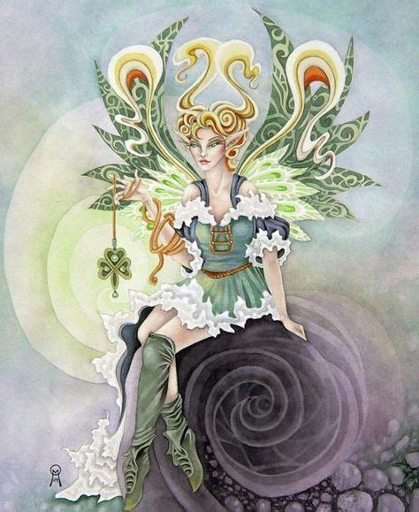 Irish Fairy Beautiful Fairies Irish Fairy Fairy Illustration