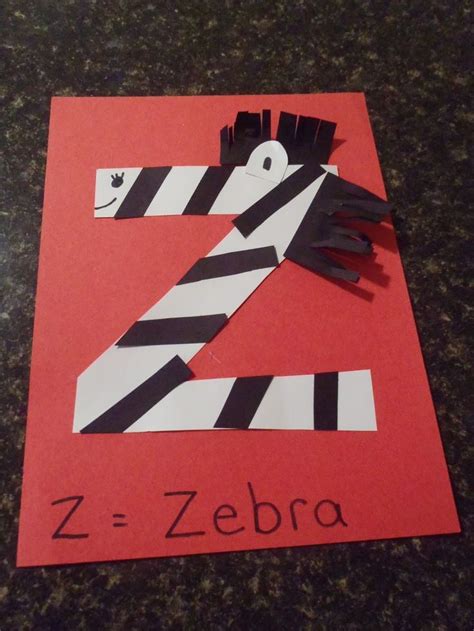 Image Result For Letter Z Craft Letter Z Crafts Alphabet Letter