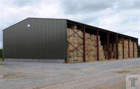 Prefabricated Metal Hay Barns Titan Steel Structures