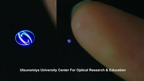 video japanese scientists create touchable holograms