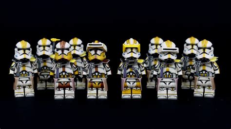 Custom Lego 327th Clone Troopers Unboxing Av Figures Haul Youtube