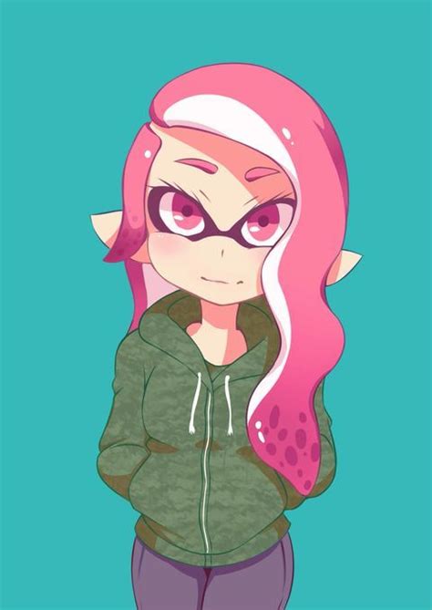 Splatoon Pink Inkling Girl 💖 Splatoon Games Splatoon 2 Art Splatoon