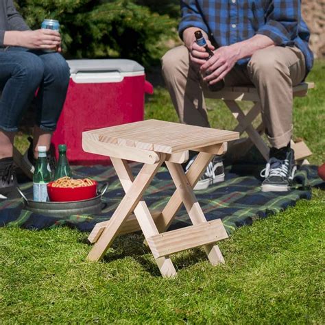Build A Few Of These Folding Camping Stools In An Afternoon And Take