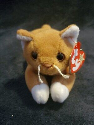 NIP The Gold CAT 1993 TY Beanie Baby Plush Toy Stuffed Collectible EBay