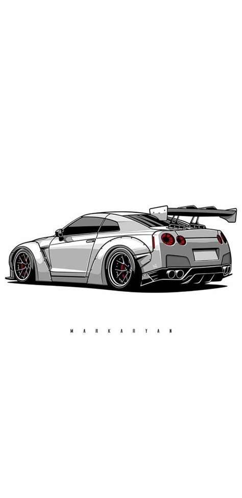 Download nissan 180sx drawings, high resolution original drawings and scalable. Nissan GT-R drawing | Car wallpapers, Jeep cars, Car drawings