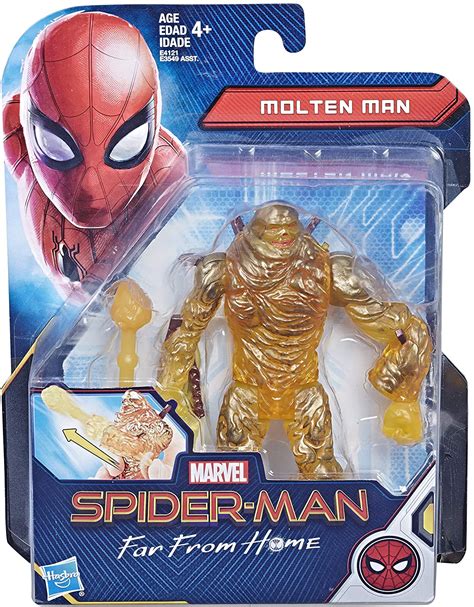 Hasbro Marvel Spider Man Far From Home 6 Action Figure Molten Man