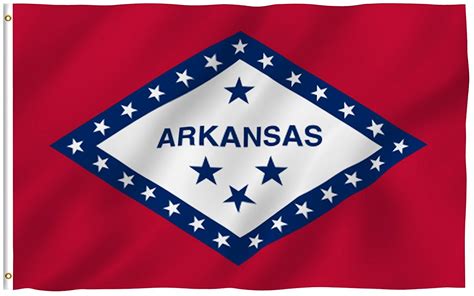 Mws 4x6 State Of Arkansas Flag 4x6 Ft House Banner