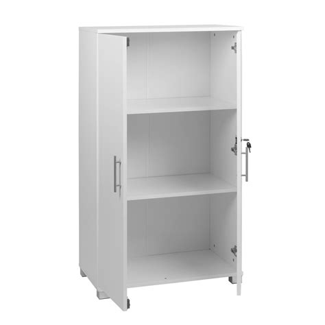 Sd Iv04 White 2 Door Storage Cabinet Locking Doors 1200mm