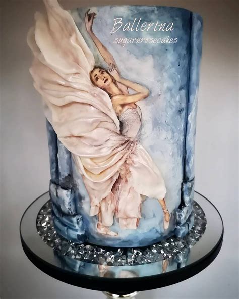 Cake Art Lookbook On Instagram “when🎂 Is Art This Artistic Creation Via Sugarnrosecakes Cake