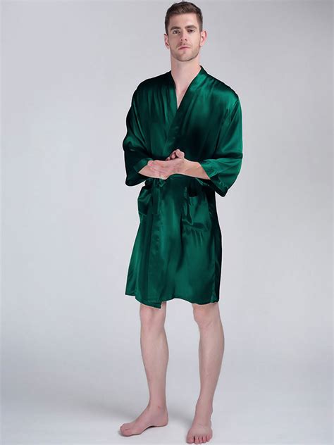 Pure Grade A Mulberry Silk Robes For Men