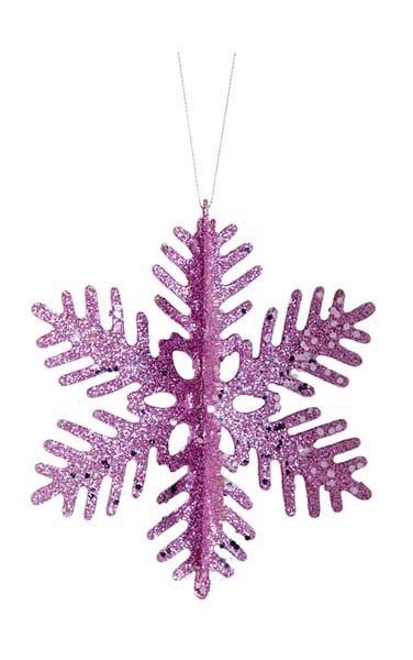 Earthflora Christmas Tree Ornaments And Trimmings 6 Glittered