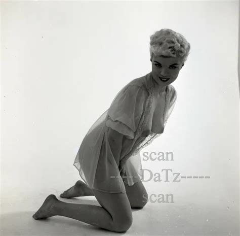 1950s ron vogel negative nude blonde pinup girl lee lane cheesecake