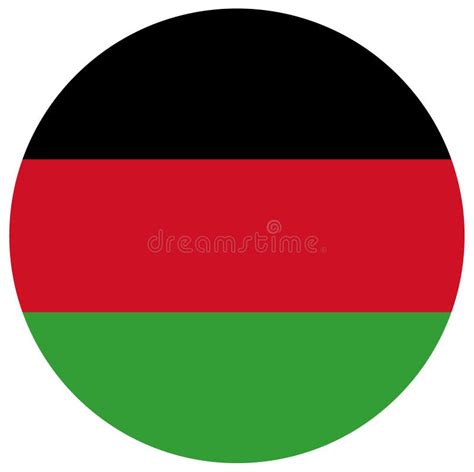 Malawi Flag Republic Of Malawi Stock Vector Illustration Of Flag