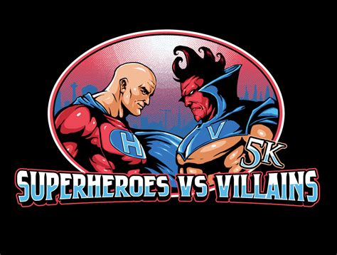 Superheroes Vs Villains