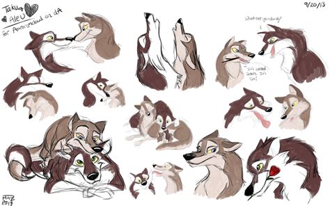 While there are many ways to create a wolf cartoon, this sketching presentation will focus on a cuter deformed. balto oc - Google Search | Anime wolf drawing, Anime wolf, Animal drawings