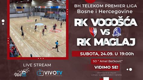Rk Vogo A Rk Maglaj Bh Telekom Premijer Liga Bih Prenos U Ivo