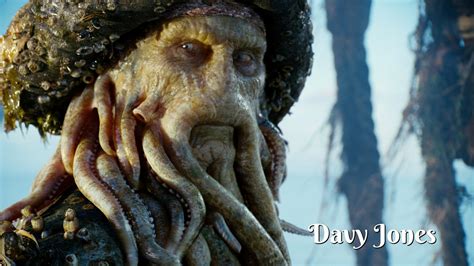 Geoffrey Rush Pirates Of The Caribbean Octopus Making Waves Pirates