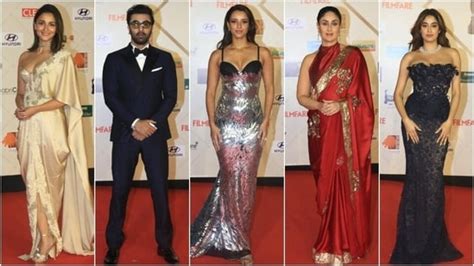 Filmfare Awards 2024 Alia Bhatt Ranbir Kapoor Kareena Attend What Stars Wore Fashion
