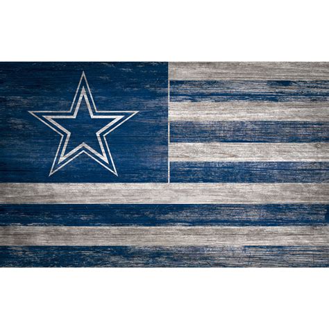 Dallas Cowboys Distressed Flag 11x19