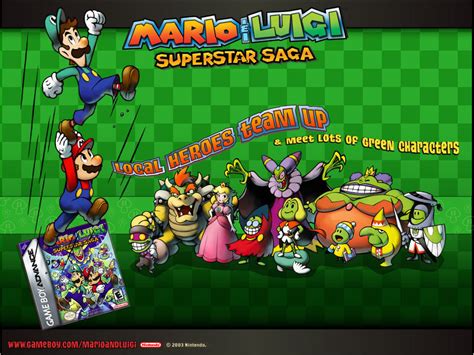 Mario And Luigi Superstar Saga Super Mario Bros Wallpaper 5599442