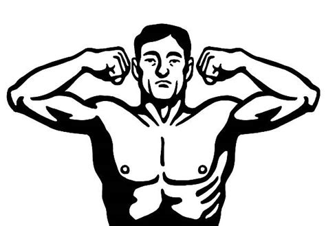 Muscle Male Models Illustrations Royalty Free Vector Graphics And Clip