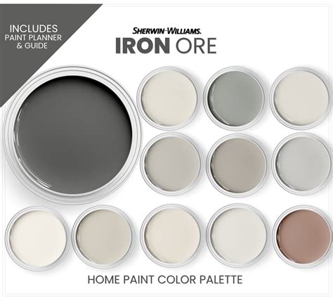 Beautiful Paint Colors That Go With Sherwin Williams Iron Ore This Is