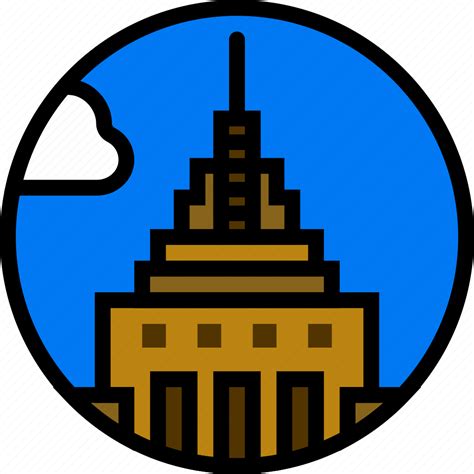 Building Empire Monument State Icon Download On Iconfinder