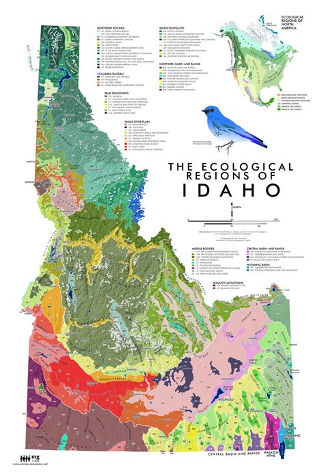 Idaho — Mitchell Geography