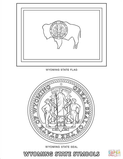 26 Best Ideas For Coloring Wyoming State Flag Coloring Page