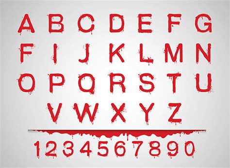 Bloody Letter Stock Photos Pictures And Royalty Free Images Istock