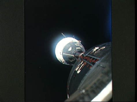 View Of The Gemini 6 And Gemini 7 Rendezvous